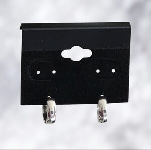 Elegant Stainless Steel Hoop Earrings